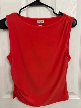 Aritzia Babaton Smooth Matter™ Gallery Top Size Small CORAL NWOT